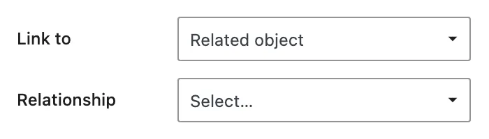 The Dynamic Field link controls show Related object selected for Link to and Listing Agent selected for Relationship.